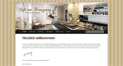 Desktop Screenshot of cafeamkreuzgang.de